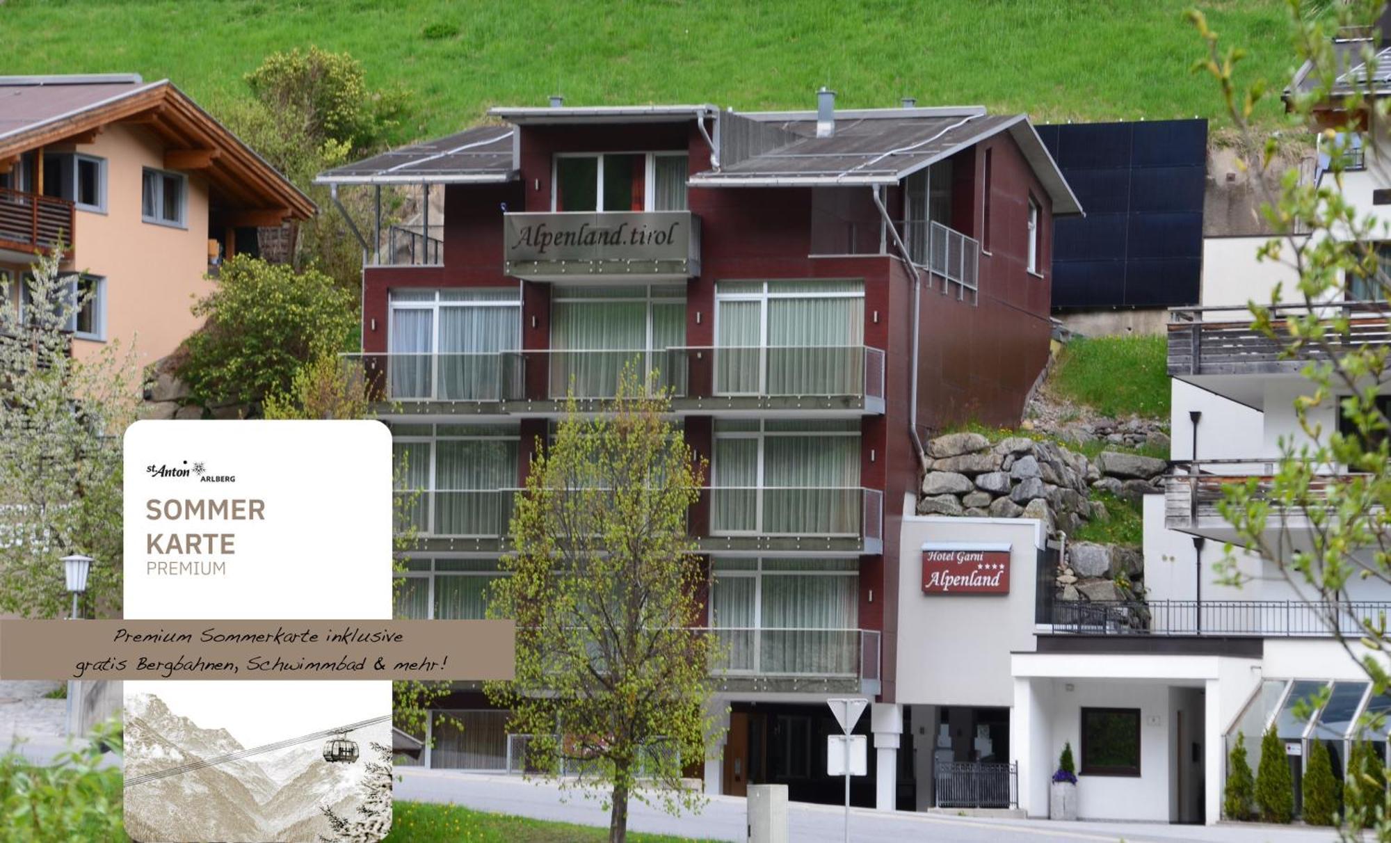 Hotel Alpenland Sankt Anton am Arlberg Exterior foto